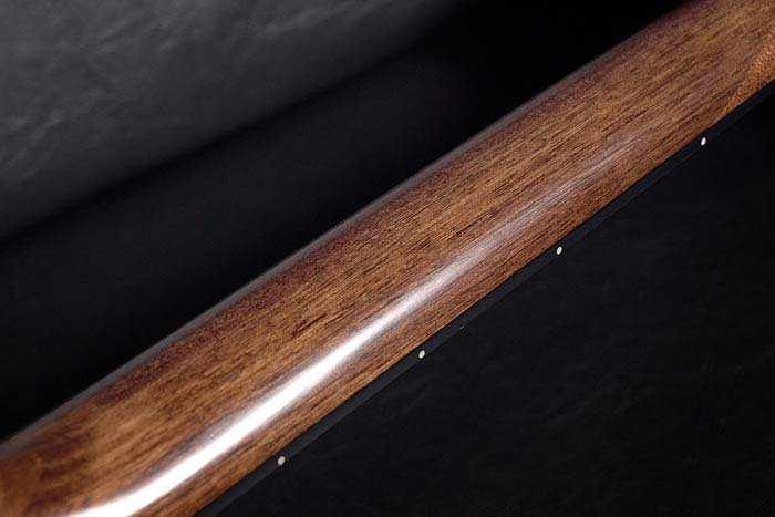 Low Oval Grip Thermo Aged Nyatoh neck with Rounded Fretboard Edge