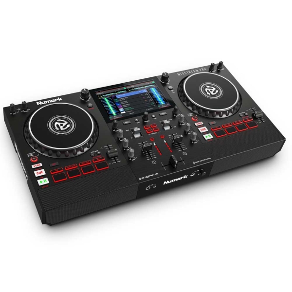 Numark Mixstream Pro 2 channel Standalone DJ Controller with Wi-Fi Music Streaming