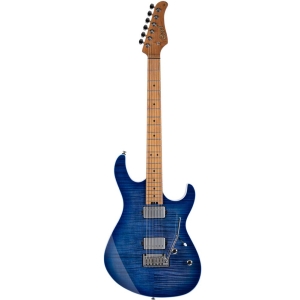 Cort G290 FAT II BBB Roasted Maple Fretboard HH Electric guitar 6 string with Gig Bag Bright Blue Burst