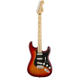 Fender Player Plus Top Stratocaster Maple Fingerboard HSS Electric Guitar with Gig bag Aged Cherry Burst 0144552531