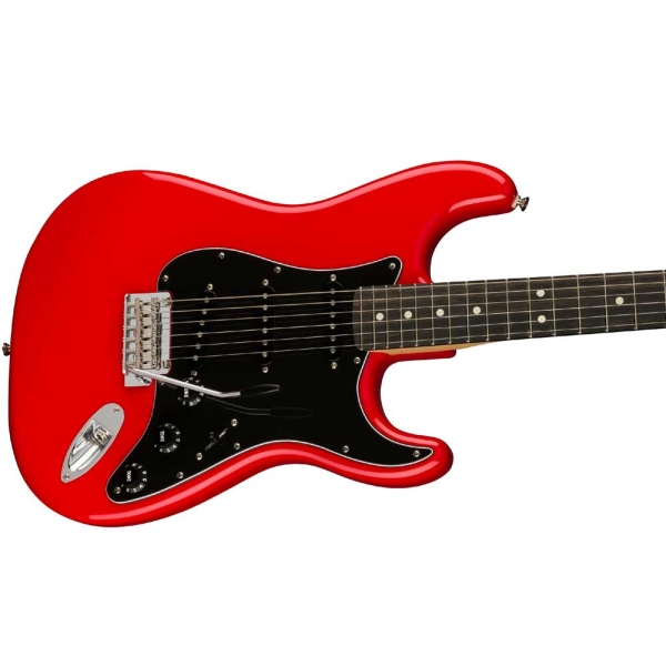 Fender Player Limited Edition Stratocaster Ebony Fingerboard SSS Electric Guitar with Gig Bag Neon Red 0144612548