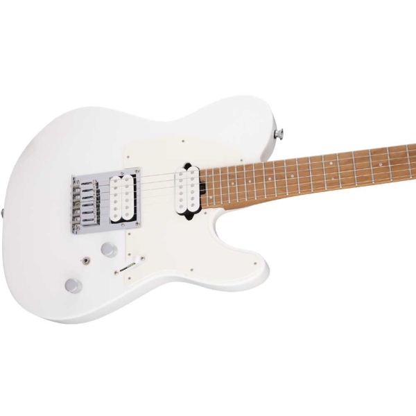 Charvel Pro-Mod So-Cal Style 2 24 HH HT CM Electric Guitar Snow White 2966561576