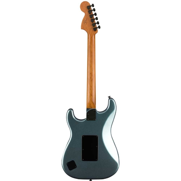 Fender Squier Contemporary Stratocaster GM HH FR Roasted Maple Fingerboard Electric Guitar with Gig Bag Gunmetal Metallic 0370240568