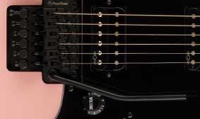 DOUBLE-LOCKING TREMOLO SYSTEM BY FLOYD ROSE