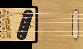 FENDER-DESIGNED SINGLE-COIL PICKUPS WITH ALNICO 5 MAGNETS