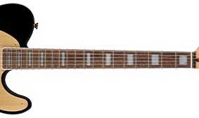 BOUND FINGERBOARD WITH PEARLOID BLOCK INLAYS