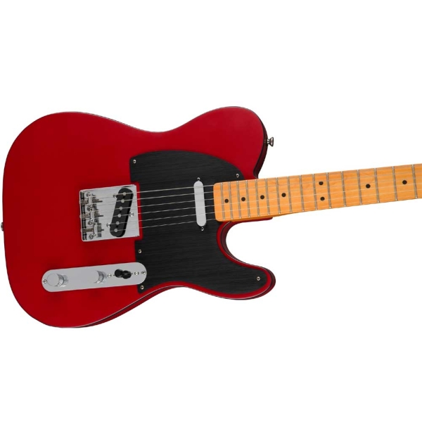 Fender Squier 40th Anniversary Telecaster SDR Vintage Edition Maple Fingerboard Electric Guitar with Gig Bag Satin Dakota Red 0379501554
