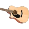 Fender CC-60SCE LH Nat Concert Cutaway Walnut Fingerboard Left Handed Electro Acoustic Guitar with Gig Bag Natural 0970158021