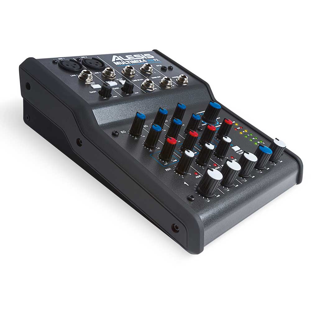 Audio　Channel　with　Mixer　Musicians　Alesis　and　MultiMix　Interface　MM4USBFXPTOOLSX　USB　FX　USB　Effects　Cart