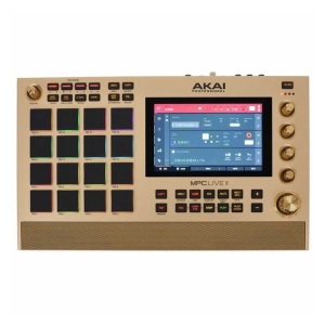 Akai Professional MPC Live II Gold Special Edition Standalone Sampler and Sequencer