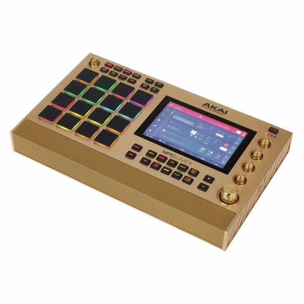 Akai Professional MPC Live II Gold Special Edition Standalone Sampler and Sequencer
