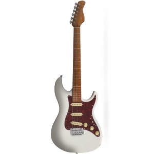 Sire Larry Carlton S7 Vintage AWH Signature series Roasted Maple Neck SSS Electric Guitar with Gig Bag Antique White
