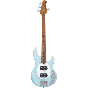 Sterling RAY34HH-DBL-M2 Daphne Blue by Music Man Stingray RAY34HH 4 String Bass Guitar