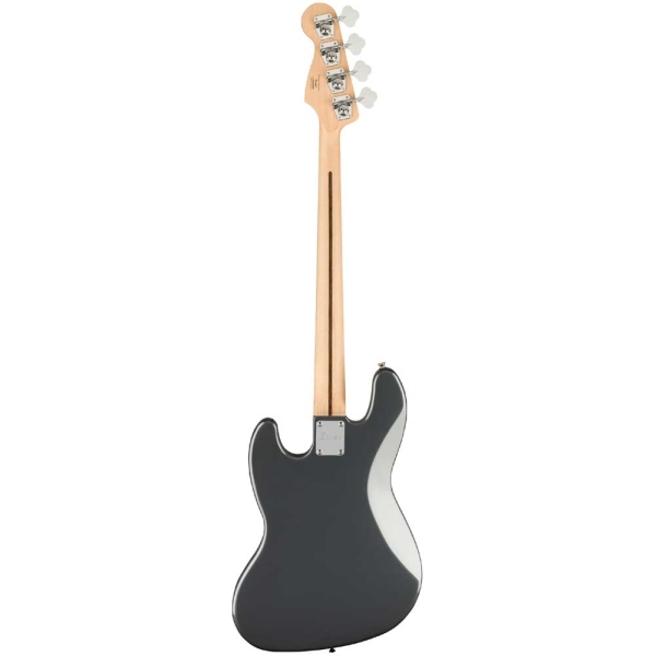 Fender Squier Affinity Jazz Bass Laurel Fingerboard SS 4 String Bass guitar with Gig Bag Charcoal Frost Metallic 378601569