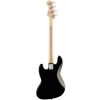 Fender Squier Affinity Jazz Bass Maple Fingerboard SS 4 String Bass guitar with Gig Bag Black 378603506