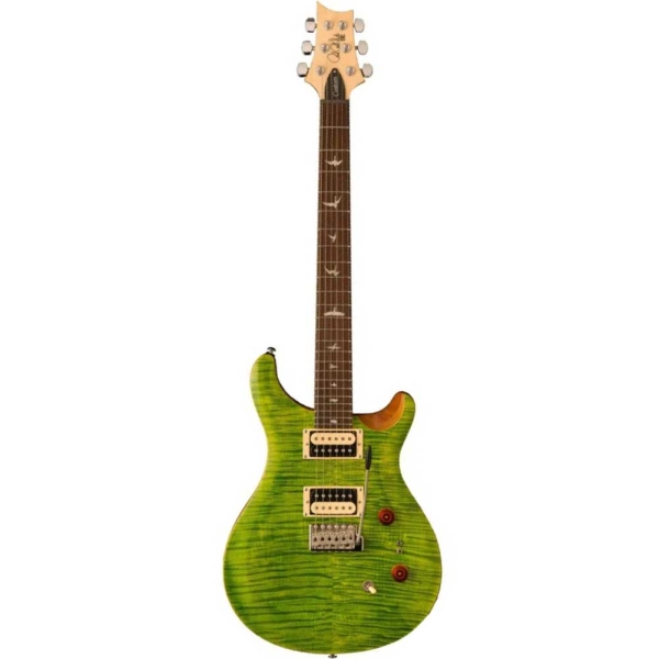 PRS SE Custom 24-08 C844EV Rosewood Fingerboard Electric Guitar 6 String with Gig Bag Eriza Verde