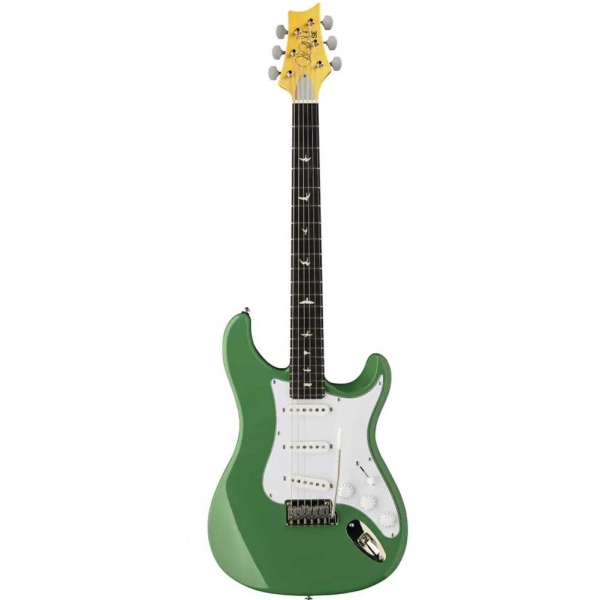 PRS SE Silver Sky J2R4J Ever Green John Mayer Rosewood Fingerboard Electric Guitar 6 String with Gig Bag 1096394J