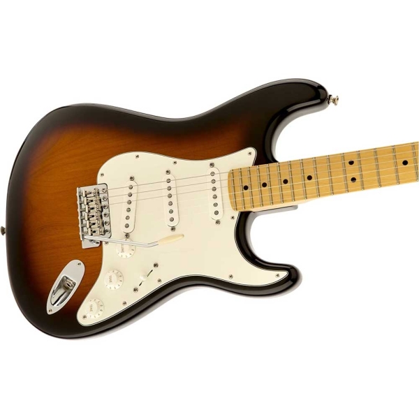 Fender American Special Stratocaster Maple Fingerboard SSS with Deluxe Gig Bag 2-Tone Sunburst 0115602303