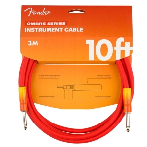 Fender Ombre Series Straight to Straight 10 Feet Instrument Cable Tequila Sunrise 0990810200