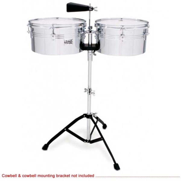 Toca Players Series Timbale 13" & 14" Set with Stand T-PT1314