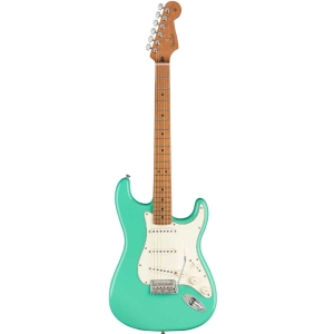 Fender Player Stratocaster Roasted Maple Fingerboard Limited Edition SSS Electric Guitar with Gig Bag Sea Foam Green 0144502573
