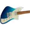 Fender Player Plus Meteora Pau Ferro Fingerboard HH Electric Guitar with Deluxe Gig Bag Belair Blue 0147353330