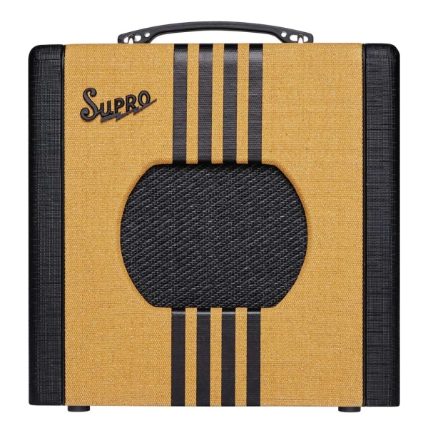 Supro Delta King 8 1x8-inch DK8 speaker 1-watt Tube Combo Amp Tweed and Black 1818TB