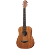 Taylor BT2e Baby Mahogany Baby Taylor Walnut Ebony Fretboard Series Electro Acoustic Guitar with Gig bag