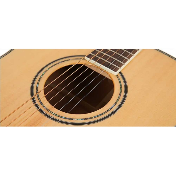 Parkwood P610 Natural Dreadnought All Solid Wood Acoustic Guitar