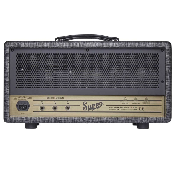 Supro 1695TH Black Magick 25-watt Class A 2-channel Tube Amplifier Head