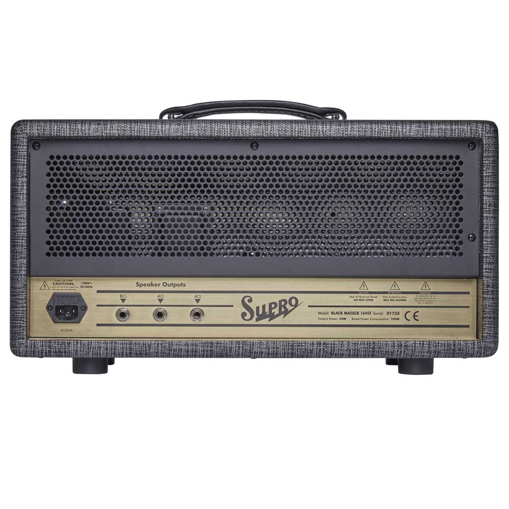 Supro 1695TH Black Magick 25 watt Class A 2 channel Tube Amplifier