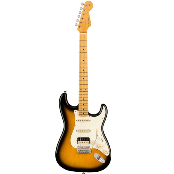 Fender Japanese JV Modified 50s Stratocaster Maple Fingerboard HSS Electric Guitar with Deluxe Gig Bag 2-Color Sunburst 0251802303