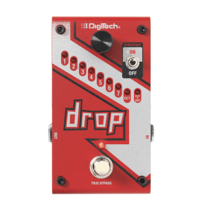 DigiTech Drop Polyphonic Drop Tune Pitch-Shift Guitar Effects Pedal DROP-V-01