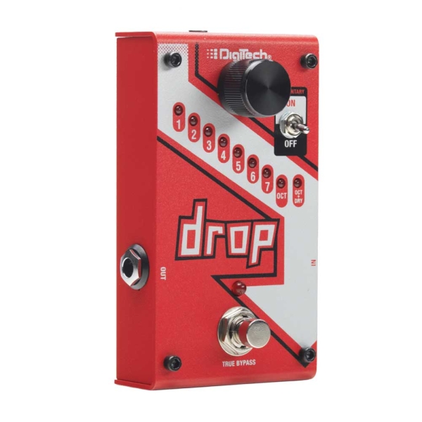 DigiTech Drop Polyphonic Drop Tune Pitch-Shift Guitar Effects Pedal DROP-V-01