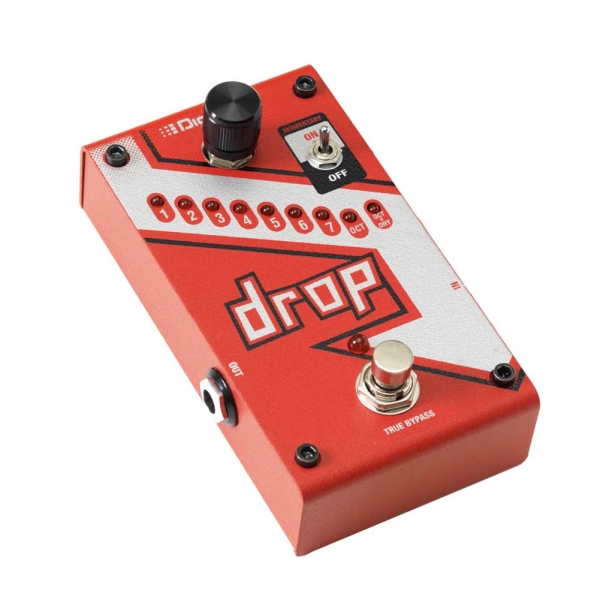 DigiTech Drop Polyphonic Drop Tune Pitch-Shift Guitar Effects Pedal DROP-V-01