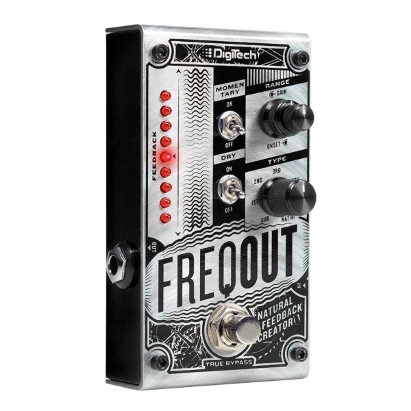 DigiTech FreqOut Natural Feedback Creation Guitar Effects Pedal FREQOUT-V-00