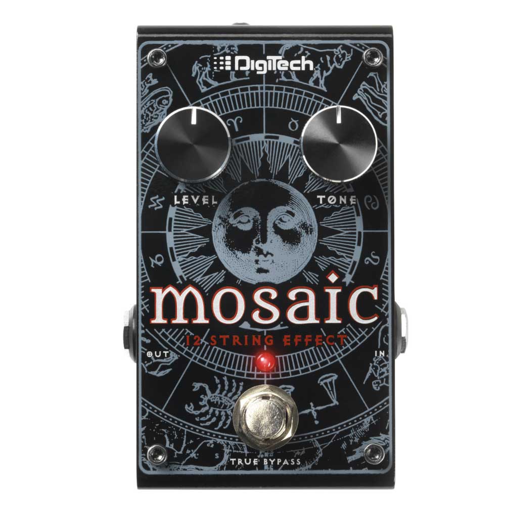 DigiTech Mosaic Polyphonic 12-string Guitar Effect Pedal MOSAIC-V