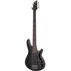 Schecter OMEN 5 BLK 2093 Black 5 string Bass Guitar