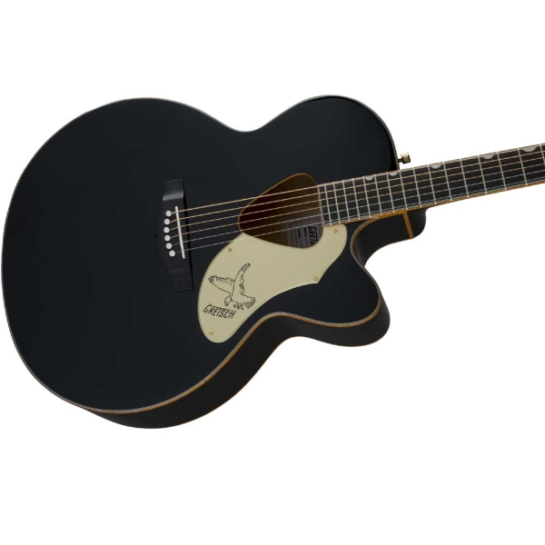 Gretsch G5022CBFE Blk Rancher Falcon Series Rosewood Fingerboard Jumbo Electro Acoustic Guitar 2714024506