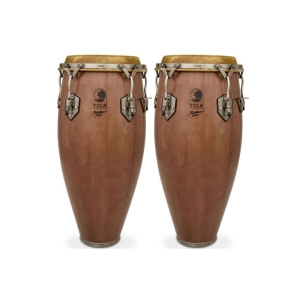 Toca 3911DW Traditional Conga 11" & 11.75" Dark Walnut Set without stand