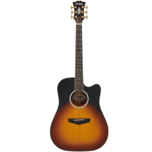 D`Angelico Excel Bowery Vintage Sunburst Electro Acoustic Guitar DAED500VSB2GP