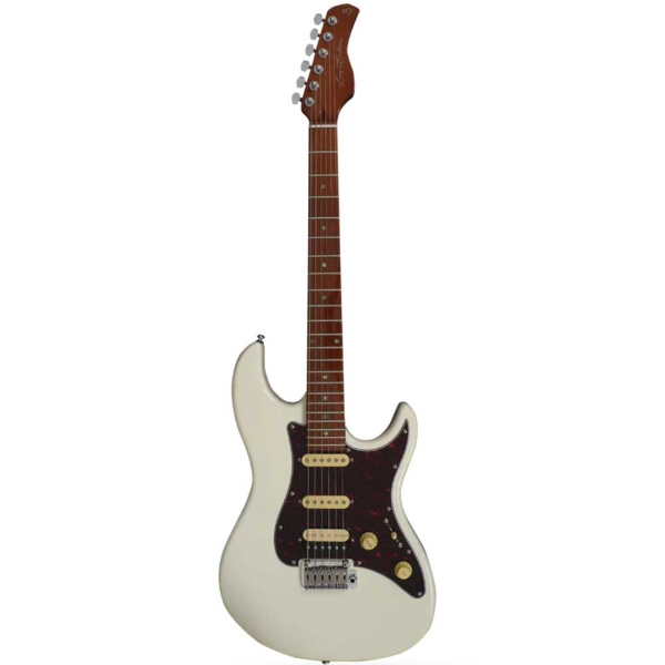 Sire Larry Carlton S7 AWH Signature series Roasted Maple Neck HSS Electric Guitar with Gig Bag Antique White Color
