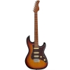 Sire Larry Carlton S7 3TS Signature series Roasted Maple Neck HSS Electric Guitar with Gig Bag 3-Tone Sunburst