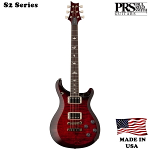 PRS S2 McCarty 594 M9M2F2HVIB2FR Rosewood Fingerboard Electric Guitar 6 String with Gig Bag Fire Red Burst 105589::FR