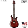 PRS S2 Custom 24 C4M4F2HTIBTFR Fire Red Burst Rosewood Fingerboard Electric Guitar 6 String with Gig Bag 110061FR