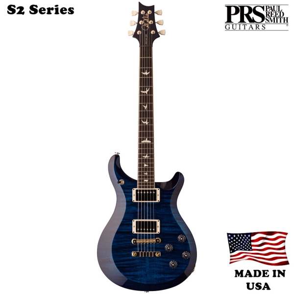 PRS S2 McCarty 594 M9M2F2HVIB2WB Whale Blue Rosewood Fingerboard Electric Guitar 6 String with Gig Bag 105589WB