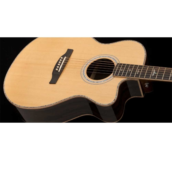PRS SE AE60ENA ANGELUS Natural Cutaway Fishman GT1 Electro Acoustic Guitar with Hardcase