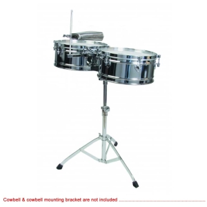 Toca Players Series Timbale 14" & 15" Set with Stand T-315 Steel