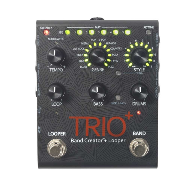DigiTech Trio Plus Band Creator & Looper Guitar Effect Pedal TRIOPLUS-V-04