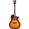 D`Angelico Premier Gramercy Iced Tea Burst Grand Auditorium Single Cutaway Electro Acoustic Guitar DAPG200ITBAPS D`Angelico Premier Gramercy Iced Tea Burst Grand Auditorium Single Cutaway Electro Acoustic Guitar DAPG200ITBAPS